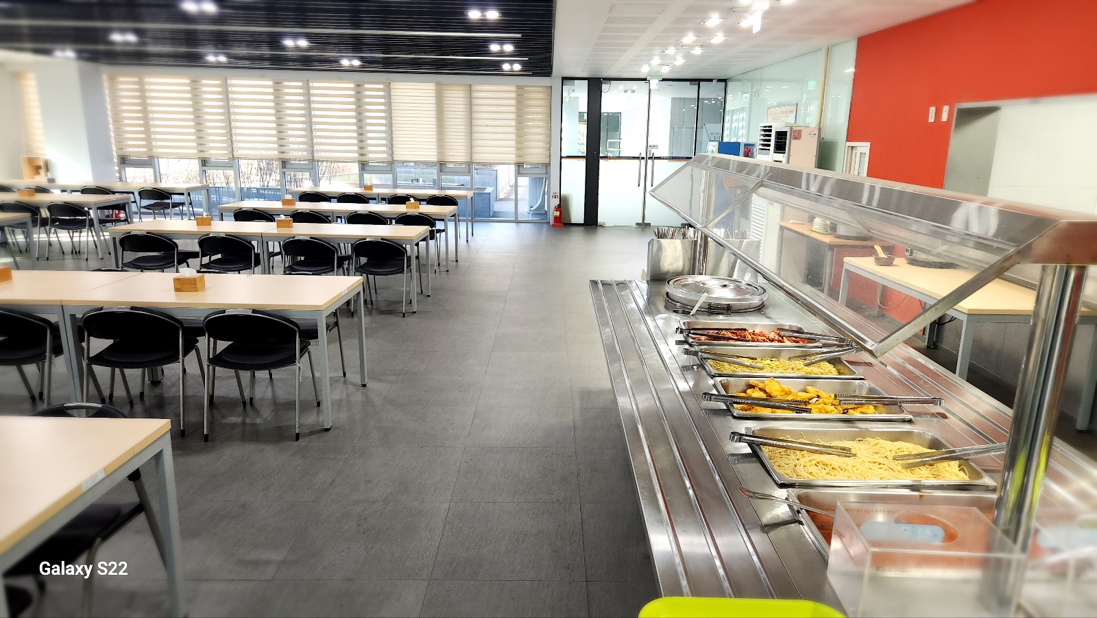 한식 뷔페 라인